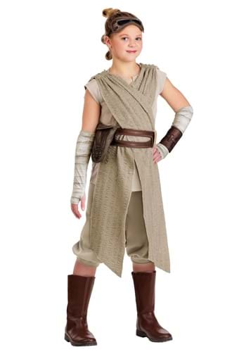 Girls Deluxe Rey Costume