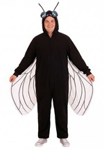 Adult  Plus Fleece Fly Onesie