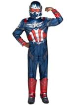 Deluxe Kids Captain America Sam Wilson Costume Alt 2