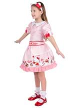 Girls Classic Hello Kitty Costume Dress Alt 2