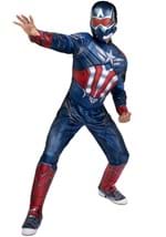 Mens Deluxe Sam Wilson Captain America Costume Alt 2