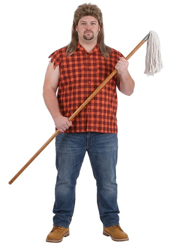 Plus Size Resilient Redneck Mens Costume Main