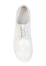 Mens White Disco Pimp Shoes Alt 5