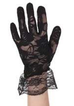 Adult Victorian Black Lace Gloves Alt 1