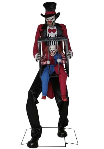 ROTTEN RINGMASTER W CLOWN CAGE