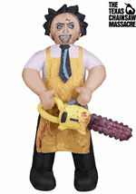 8ft Leatherface Inflatable Decoration