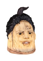 Realistic Leatherface Pumpkin Decoration Alt 2