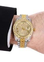 Golden Bling Costume Watch Accessory