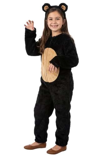 Kids Cute Black Bear Costume