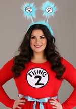 Plus Size Dr Seuss Thing 1 2 Costume for Women Alt 4