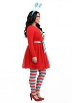 Plus Size Dr Seuss Thing 1 2 Costume for Women Alt 3