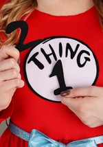 Plus Size Dr Seuss Thing 1 2 Costume for Women Alt 6