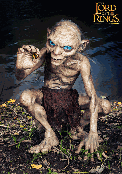 Lord of the Rings Gollum Animatronic Decoration