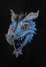 3 Ft. Blue Dragon's Head Actormatronic Decoration Alt 4