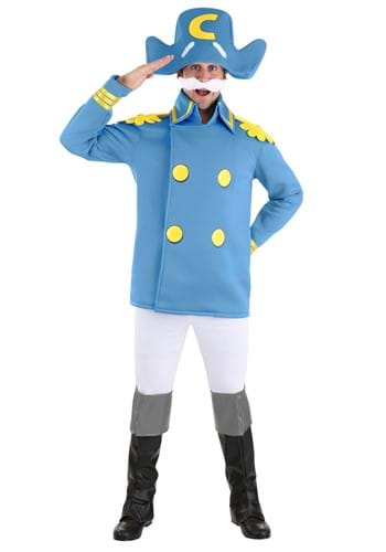Plus Size Cartoonish Captain Costume