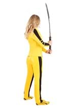 Women's Yellow Leather Ninja Assassin Costume Alt 1