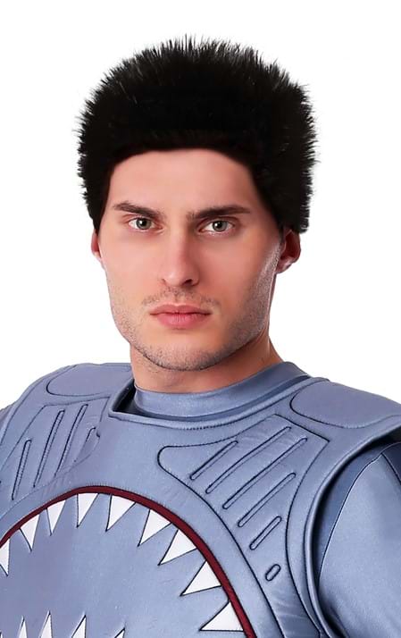 Adult Sharky Superhero Costume Wig