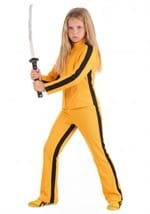 Yellow Ninja Assassin Costume Girls