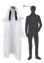 6 ft. Ghostly Gloria the Hanging Bride Animatronic Alt 4